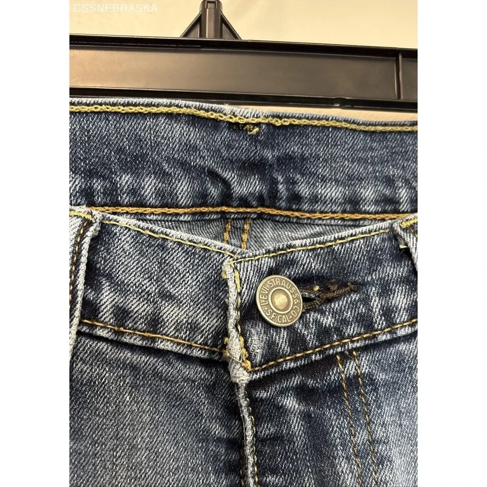 Levi's Blue 514 Men's Classic Straight‎ Jeans - Size 32x34